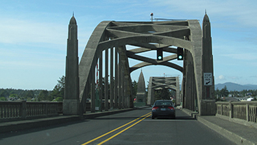 U.S. 101 near Florence, Oregon