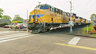 Train crossing