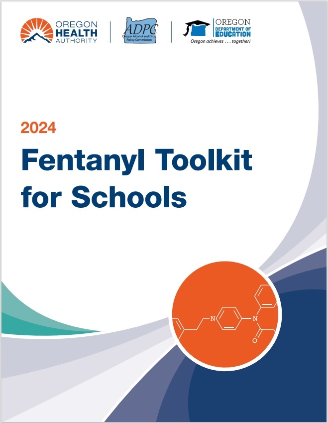 cover page that reads: "fentanyl toolkit for schools"