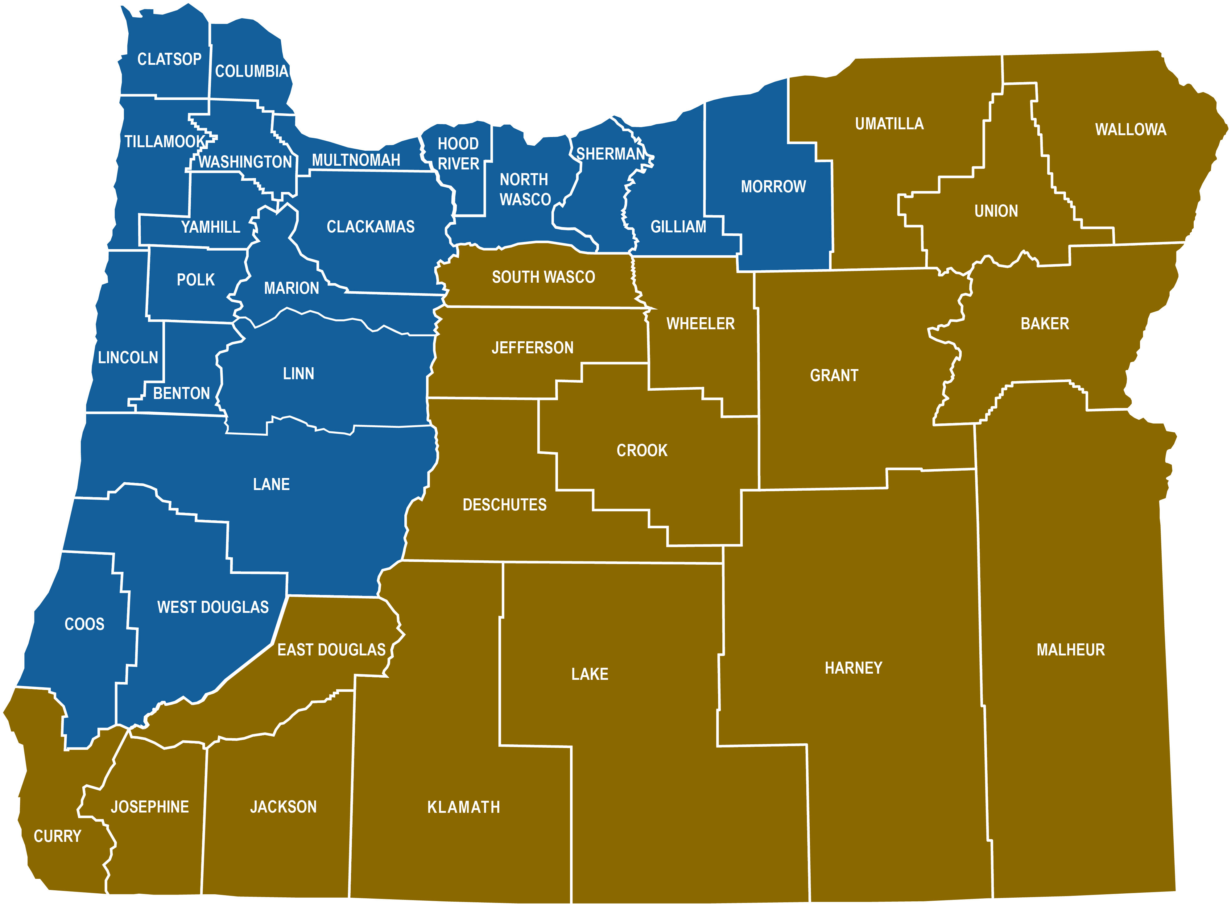 Enforcement map