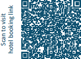 QR code for booking hotel reservations at Hilton