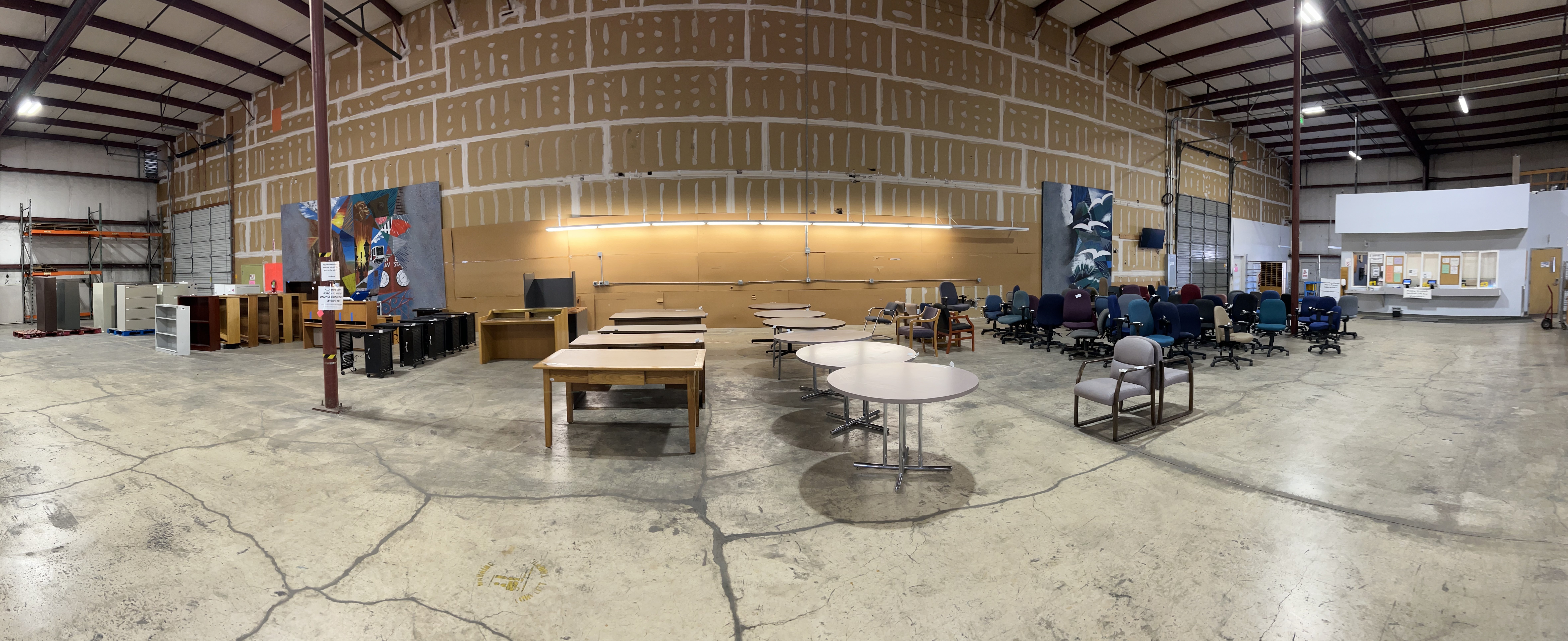 Furniture selection wide view