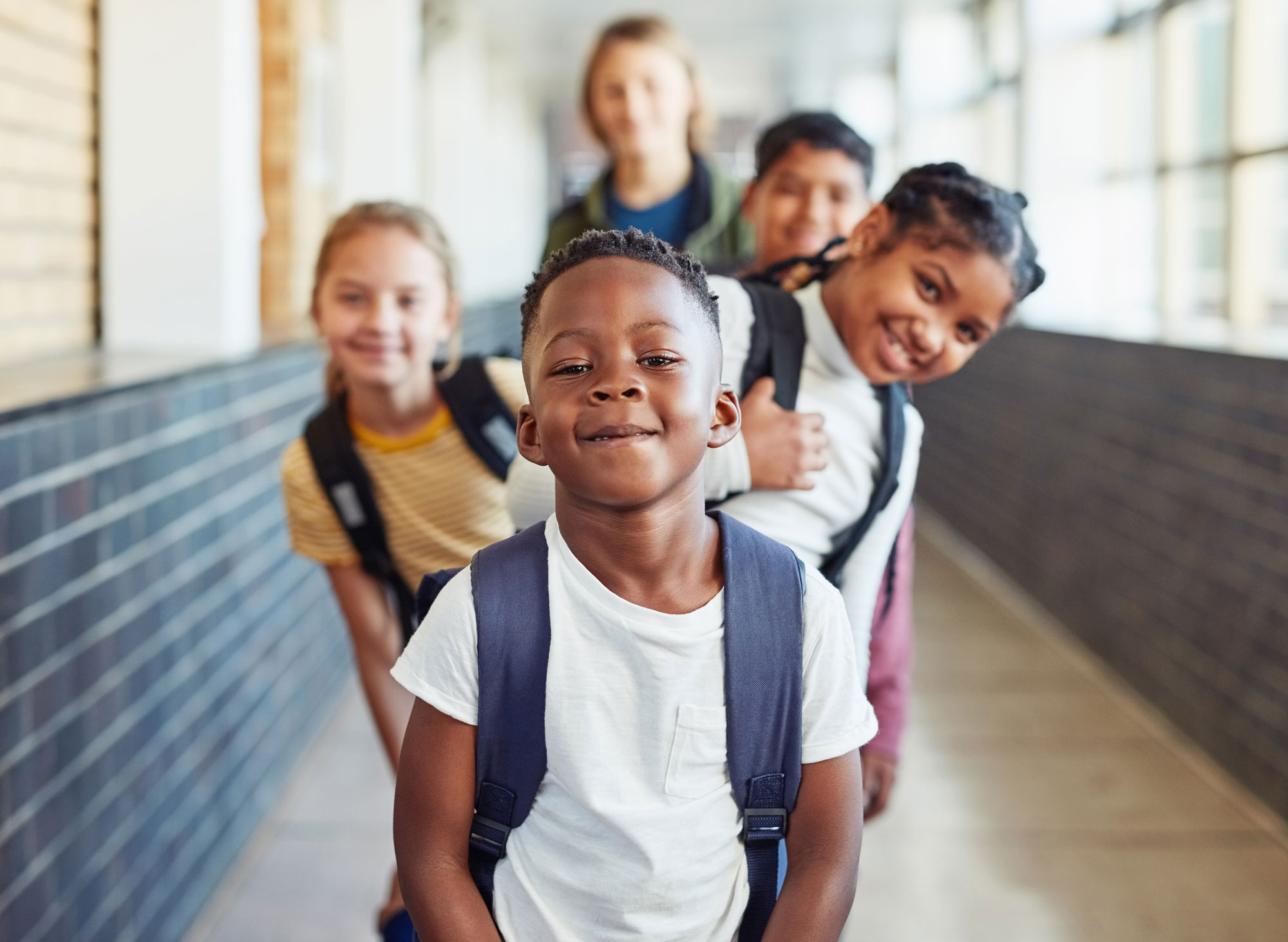 kids in school