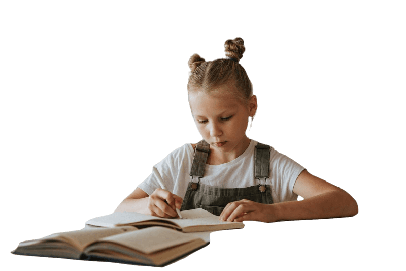 Girl reading