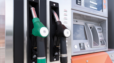 green diesel pump