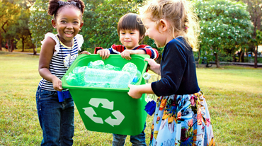 kids recycle