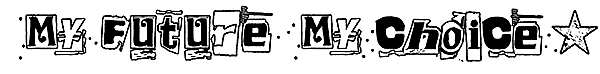My Future My Choice horizontal logo