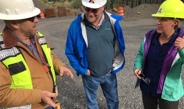 DOGAMI mine site visit