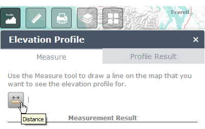 Elevation Profile window