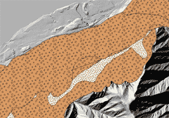 landslide revealed by lidar