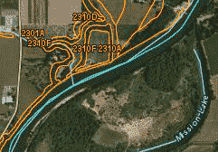 landslide revealed by lidar