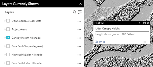 lidar slope layer