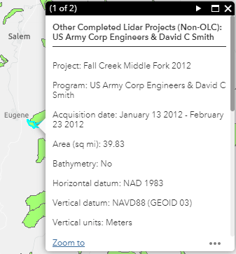 completed non OLC lidar project popup