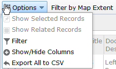 Ming Permit Viewer attribute table