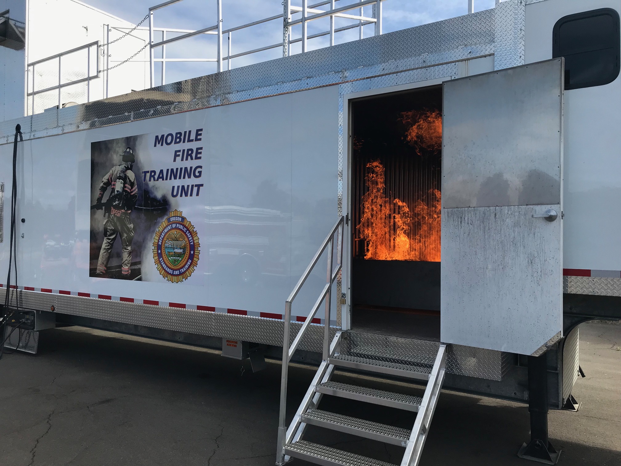 Mobile Fire Training Unit