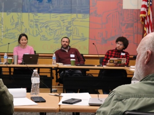 Secretary Fagan, Goveror Kate Brown, Treasurer Tobias Read
