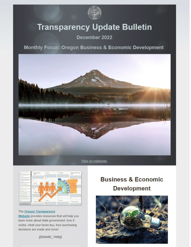 Front of the ODGT brochure