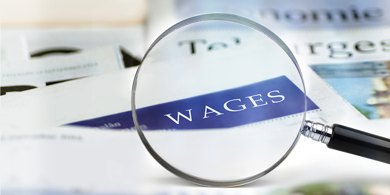 Close look at wages