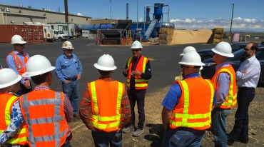 workers standing on a site