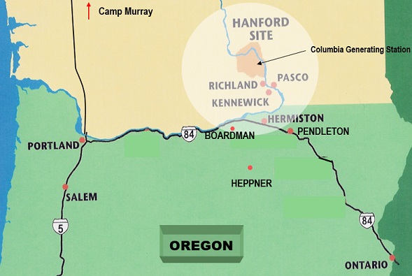 Emergency Planning Zone Map