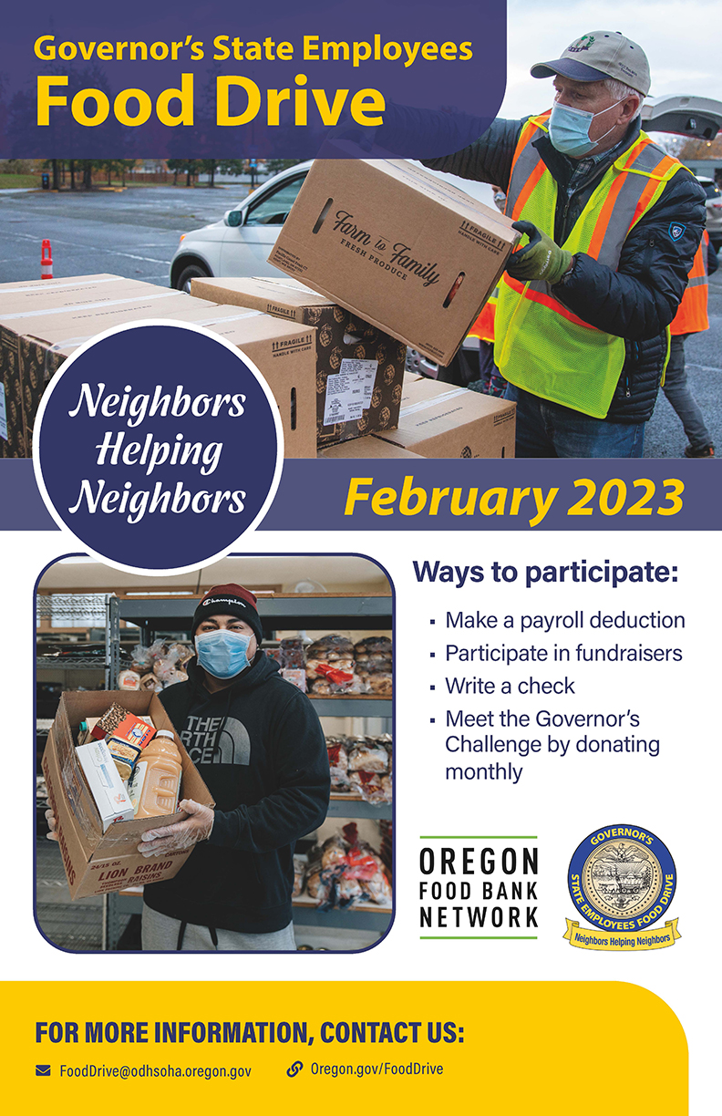 2023 Food Drive poster thumbnail