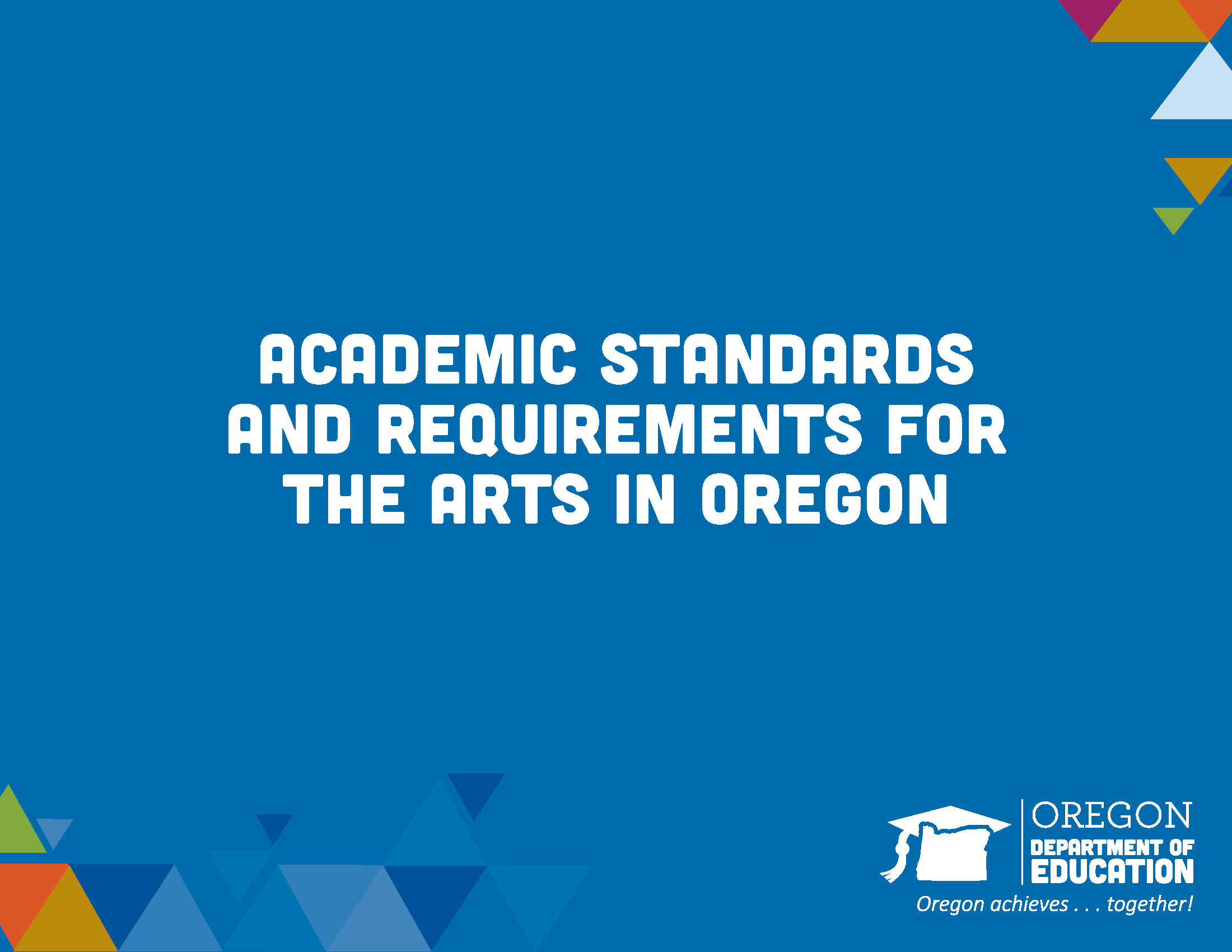academic standards