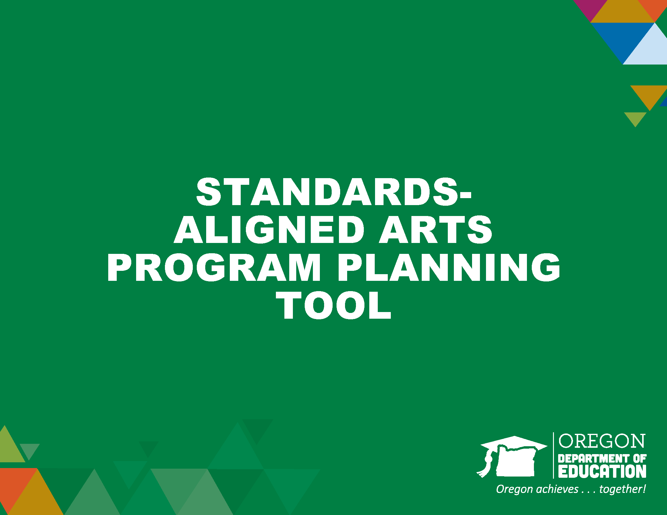 Planning tool