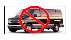 No Vans allowed