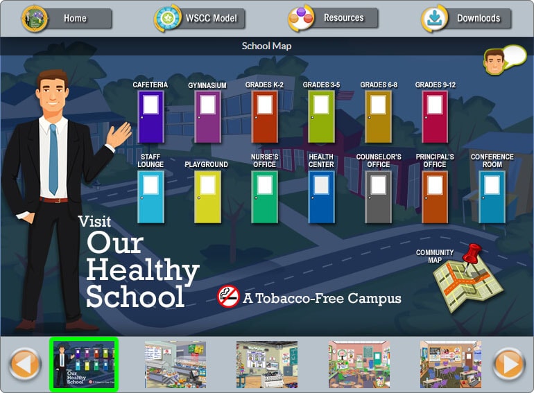 Virtual Healthy School