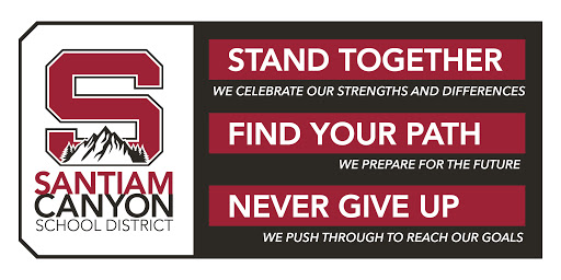 Santiam Canyon SD logo