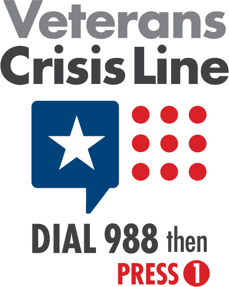Veterans crisis line logo