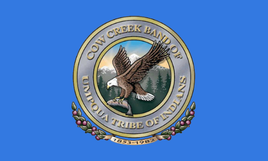 Cow Creek Band of Umpqua Tribe of Indians flag