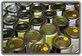 Paint cans