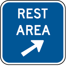 rest area sign