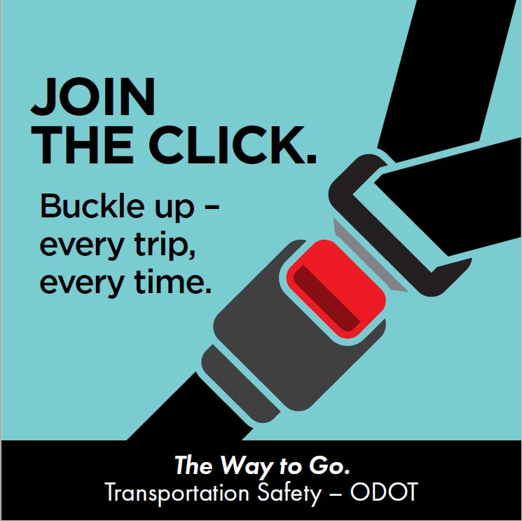 Join the Click - Buckle up every trip, every time.