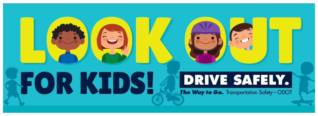 Look out for kids poster