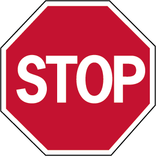 stop sign