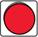 steady red light