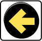yellow arrow signal