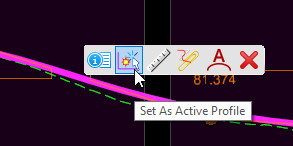 Set AS Active Profile on the hover menu