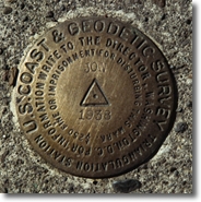 Geodetic control stake