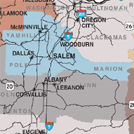 ACT area map