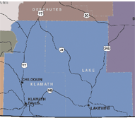 South Central ACT map