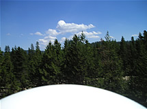 Looking East