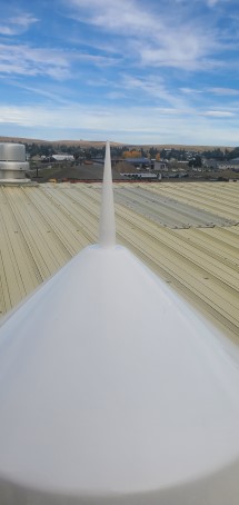 Looking East