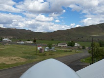 Looking East