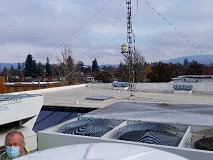Looking East