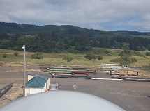 Looking East