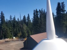 Looking East