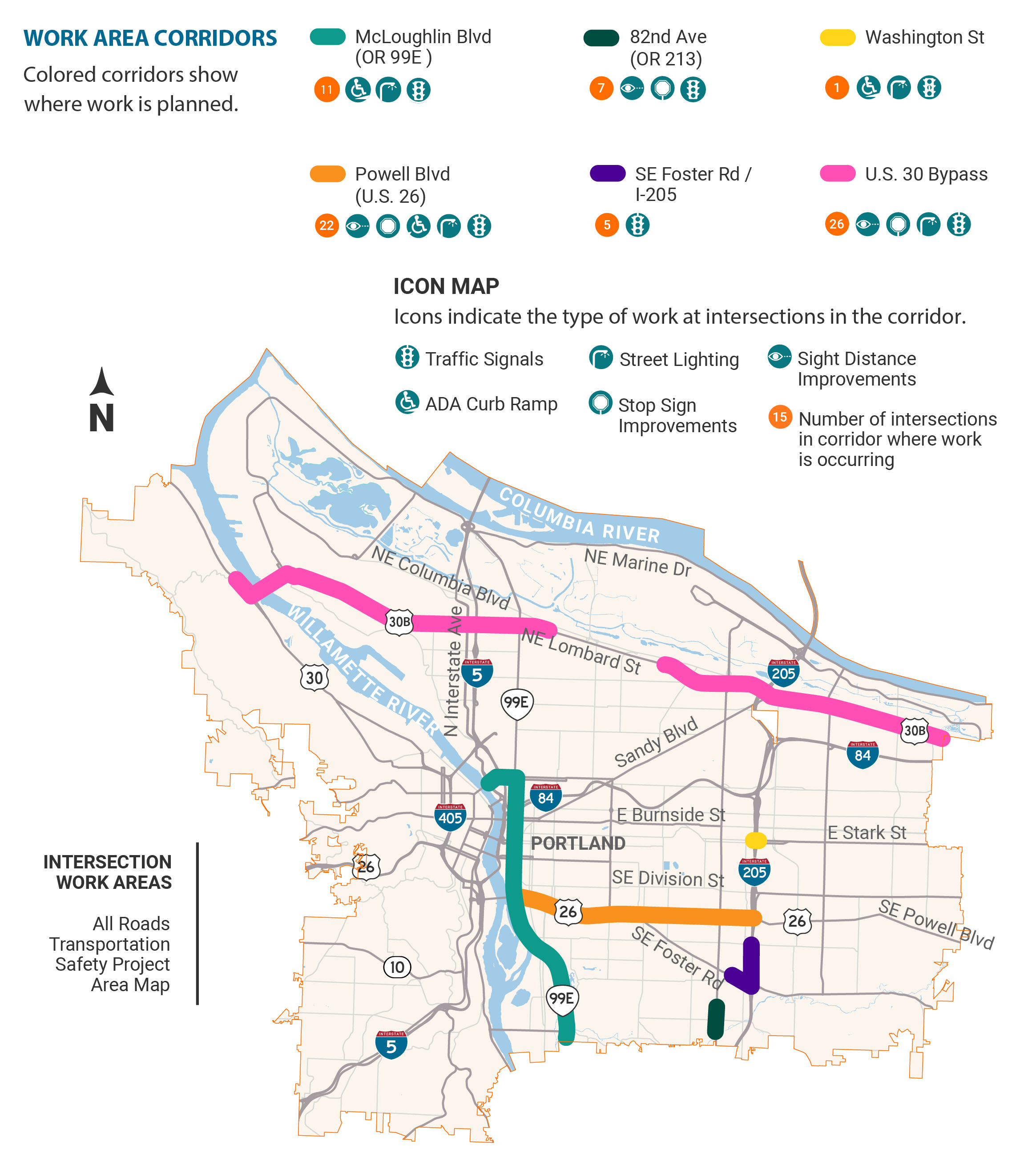 ARTS Central Metro Area Map